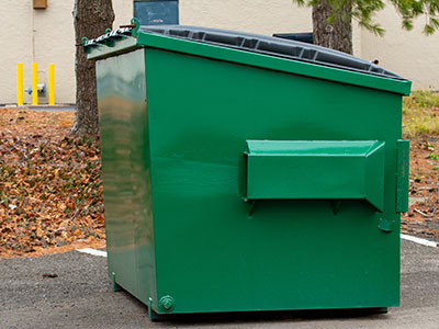 Dumpster Pad Cleaning