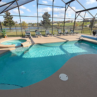 Wesley chapel pool area cleaning